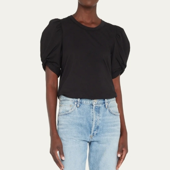 Kati Tee w/puff Sleeves - Picture 3 of 4